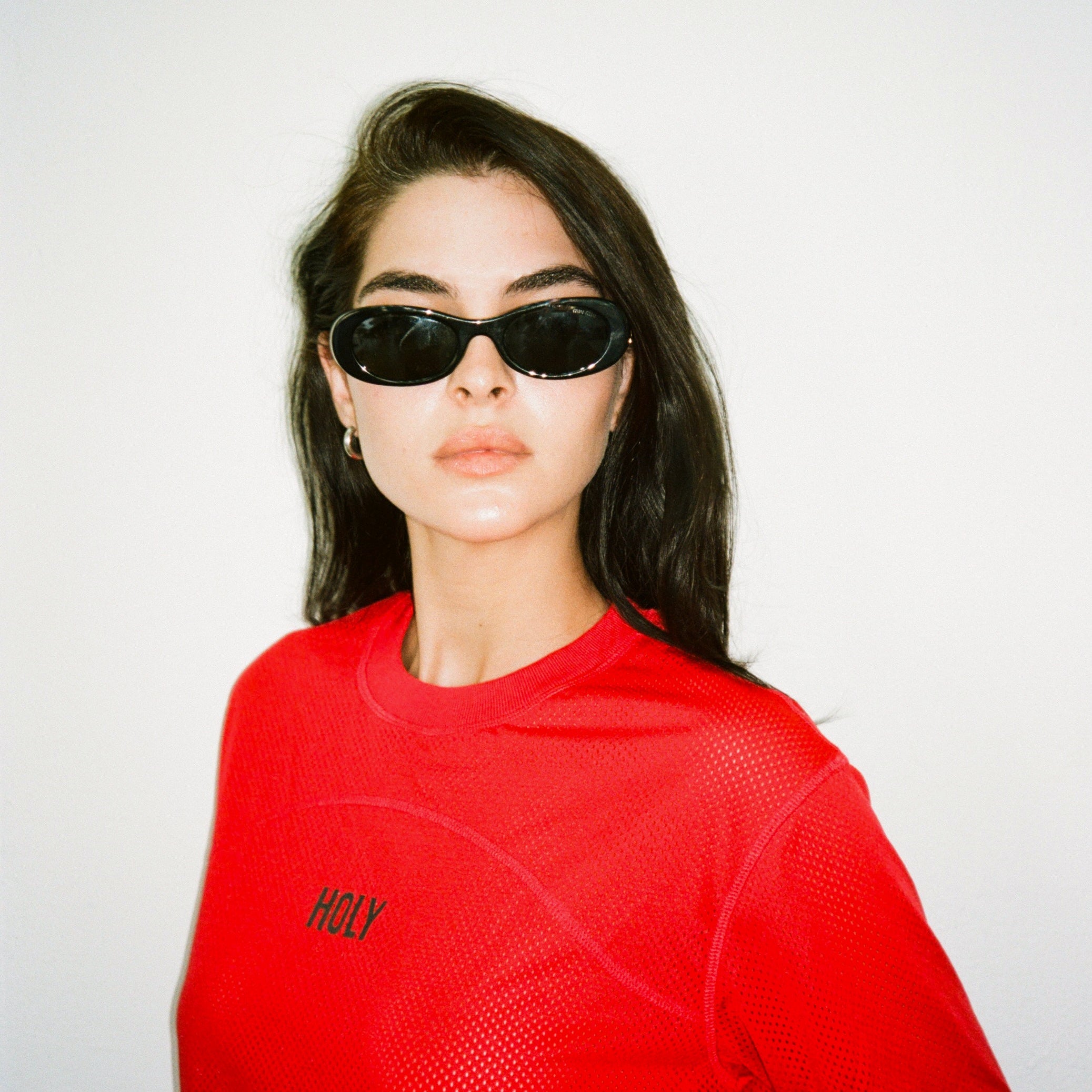 LOGO PERFORATED LONG SLEEVE T-SHIRT HOLYLAND CIVILIANS IL