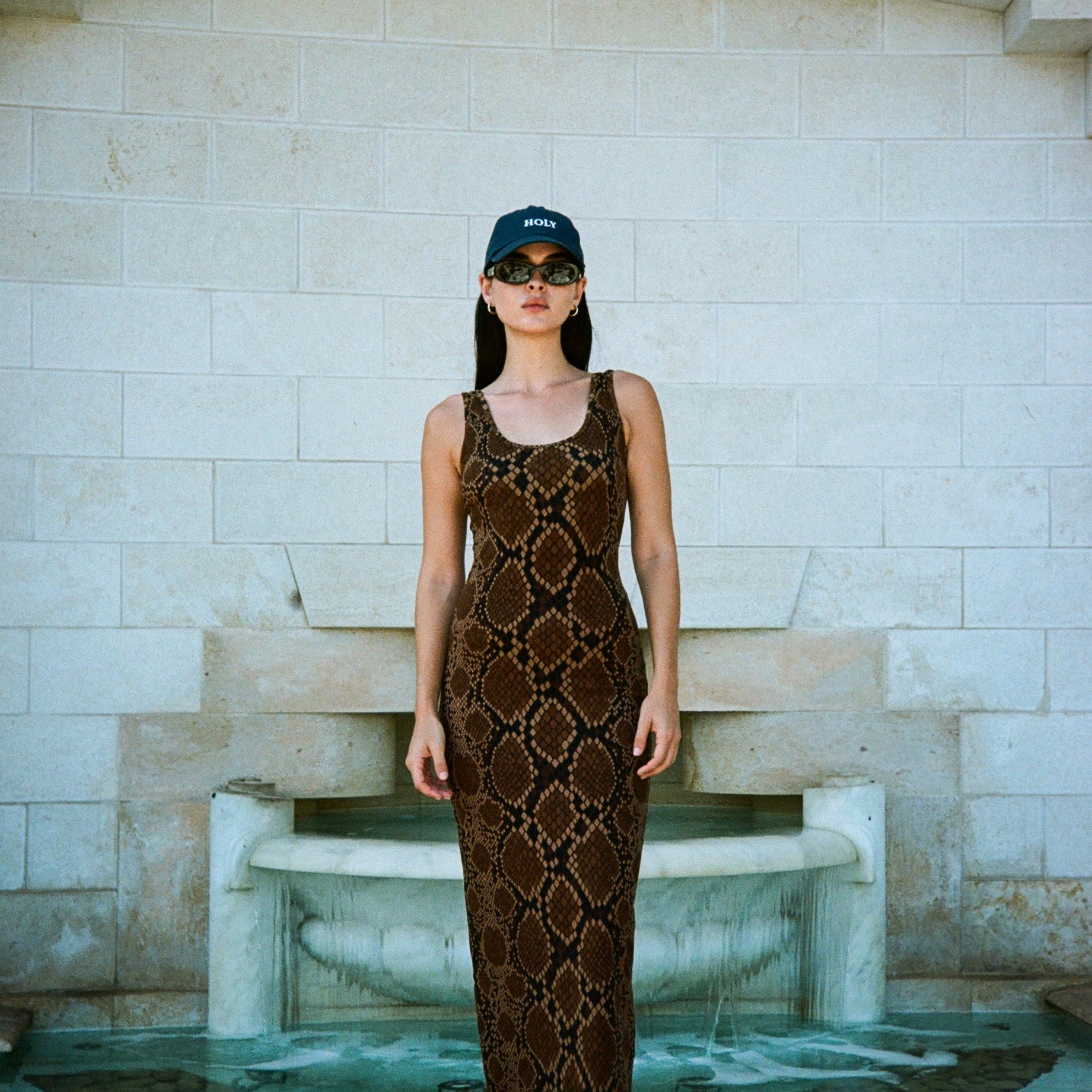 SNAKE RIB DRESS HOLYLAND CIVILIANS