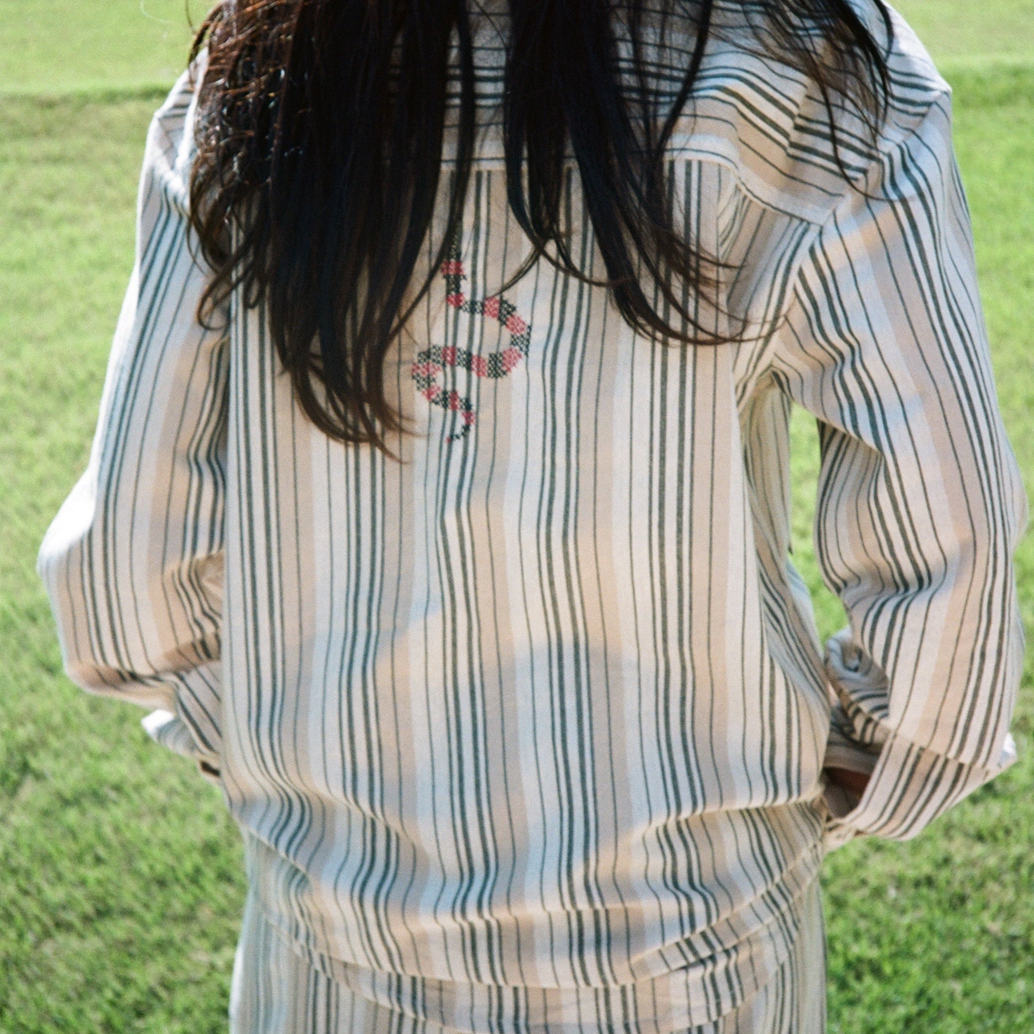 JOSEPH COTTON EMBROIDERY BUTTON SHIRT (Copy) HOLYLAND CIVILIANS