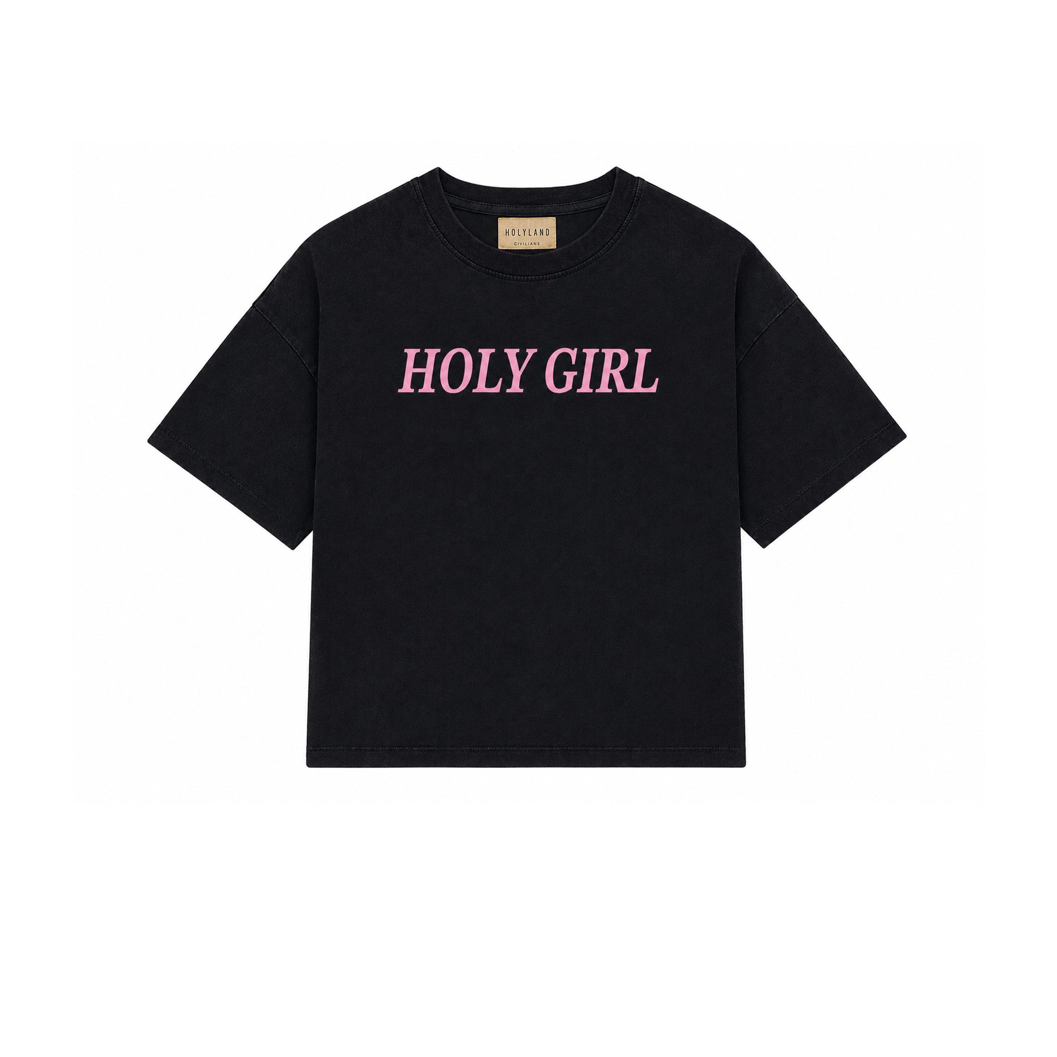 HOLY GIRL CROP T HOLYLAND CIVILIANS IL