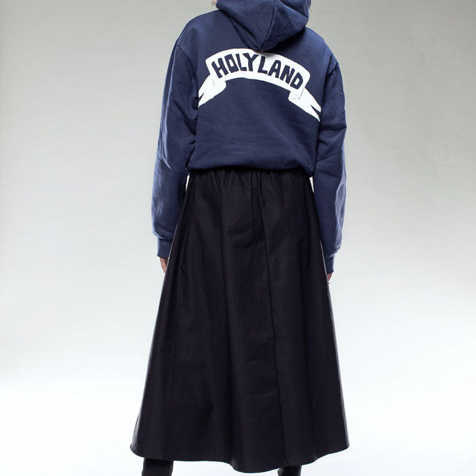 WHITE DOVES FLEECE HOODIE HOLYLAND CIVILIANS IL