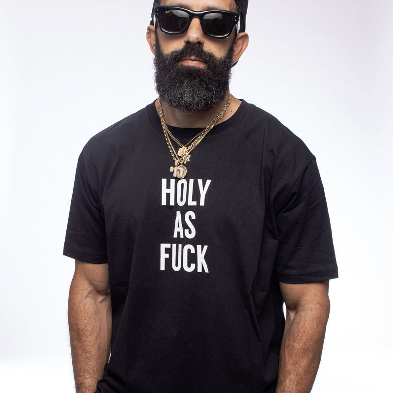 HOLY AS FUCK CLASSIC FIT T-SHIRT HOLYLAND CIVILIANS IL