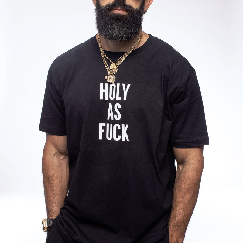 HOLY AS FUCK CLASSIC FIT T-SHIRT HOLYLAND CIVILIANS IL
