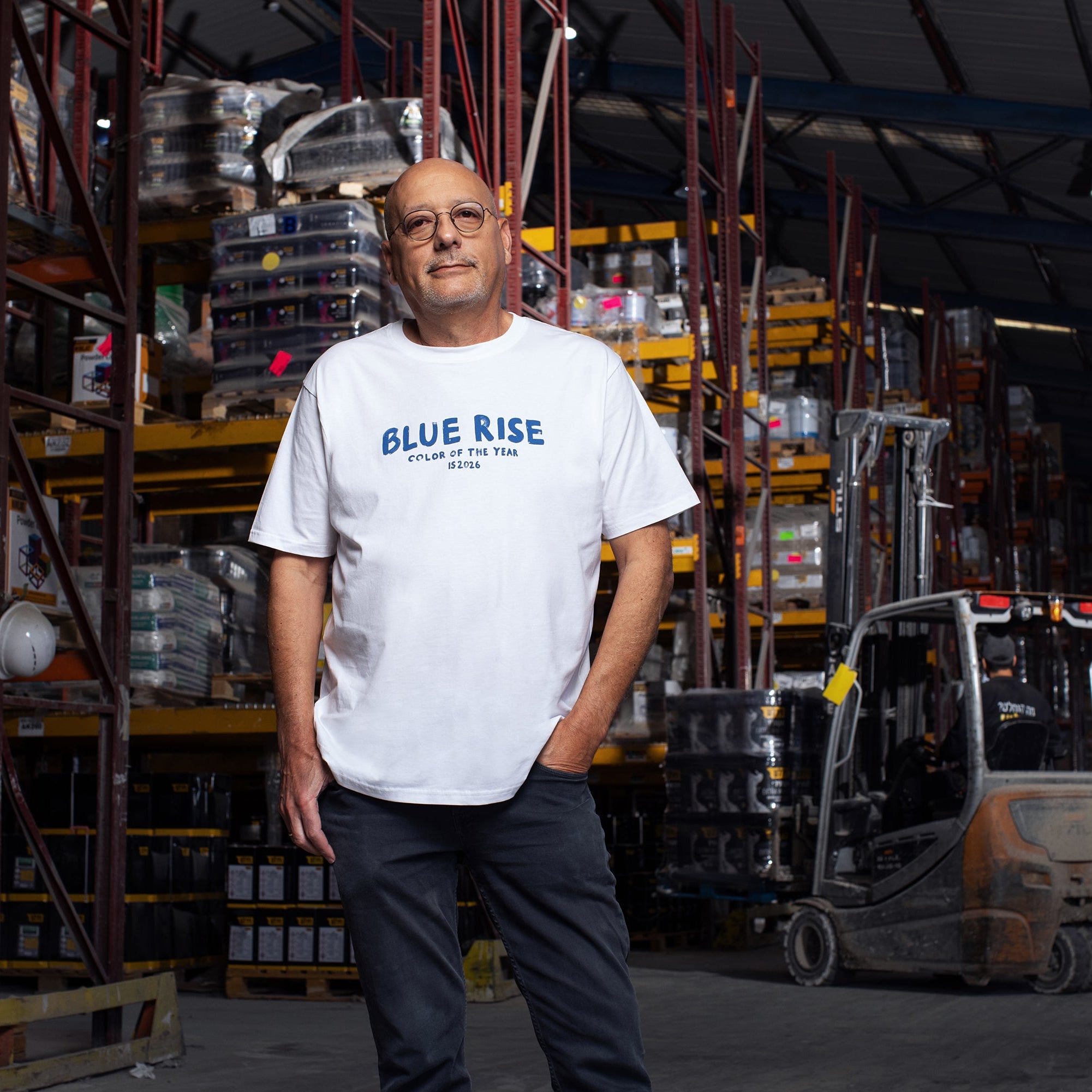 BLUE RISE T-SHIRT HOLYLAND CIVILIANS IL