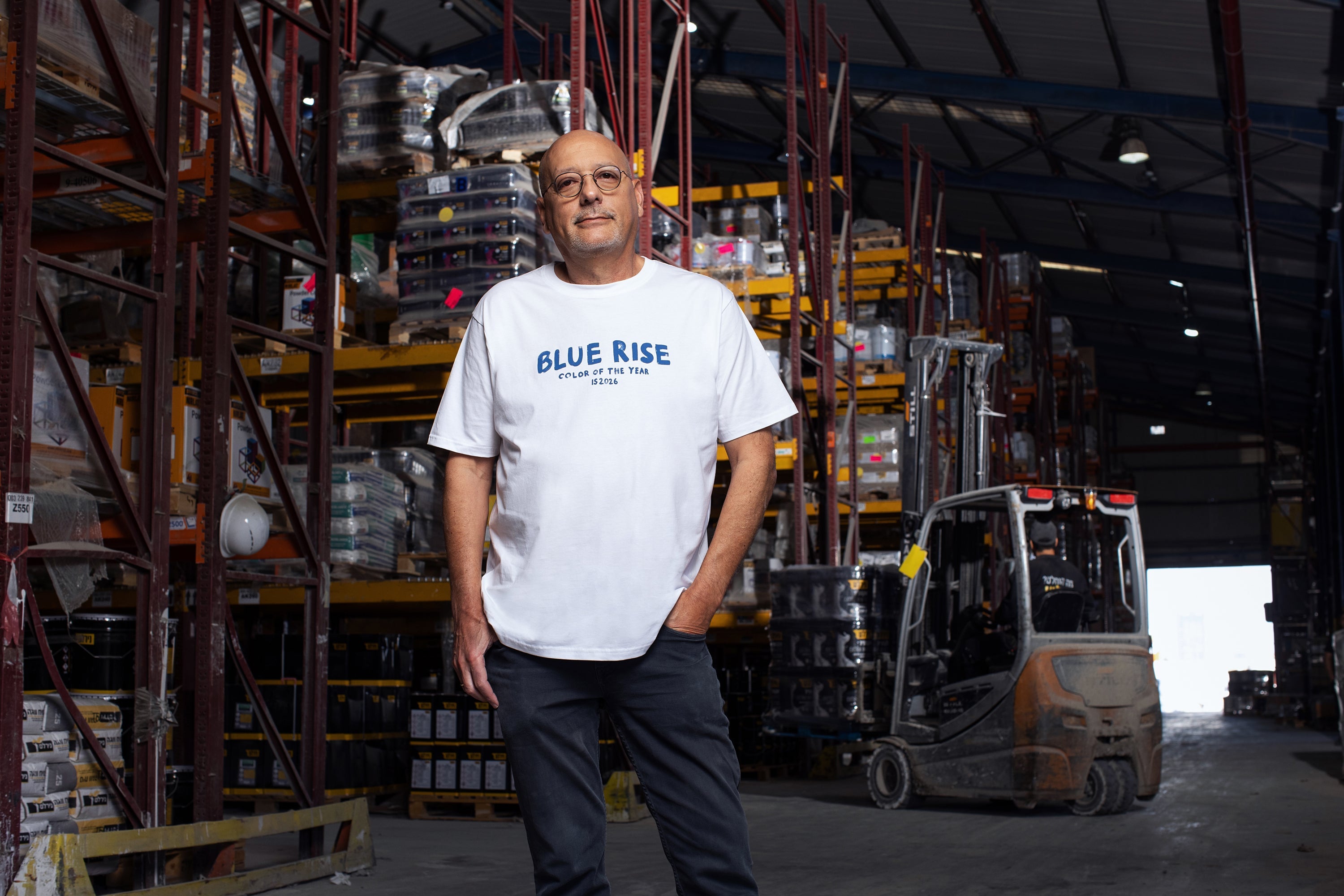 BLUE RISE T-SHIRT HOLYLAND CIVILIANS IL