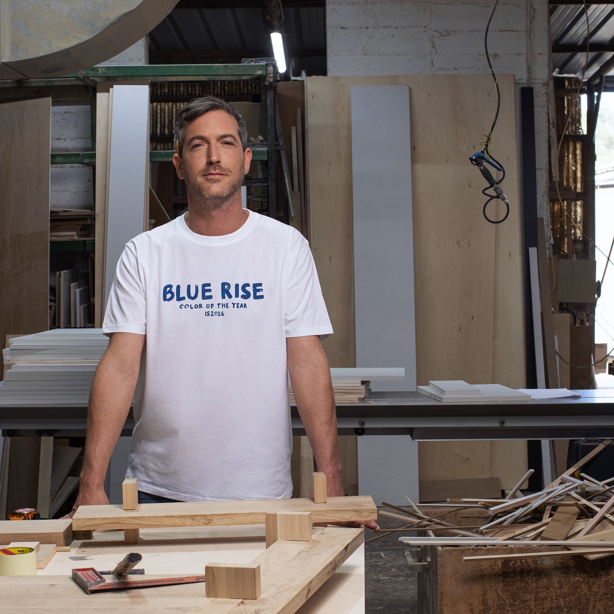 BLUE RISE T-SHIRT HOLYLAND CIVILIANS IL