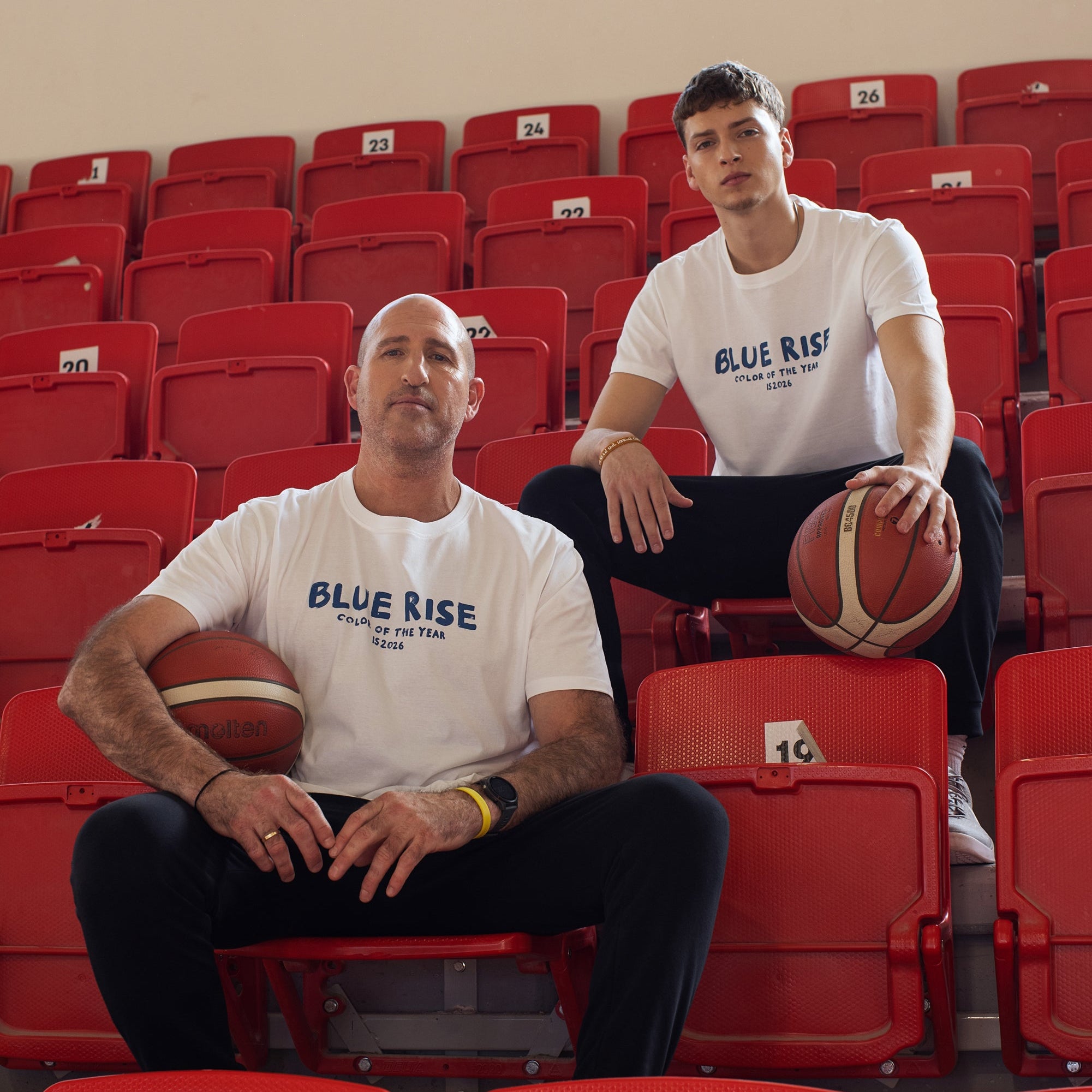 BLUE RISE T-SHIRT HOLYLAND CIVILIANS IL