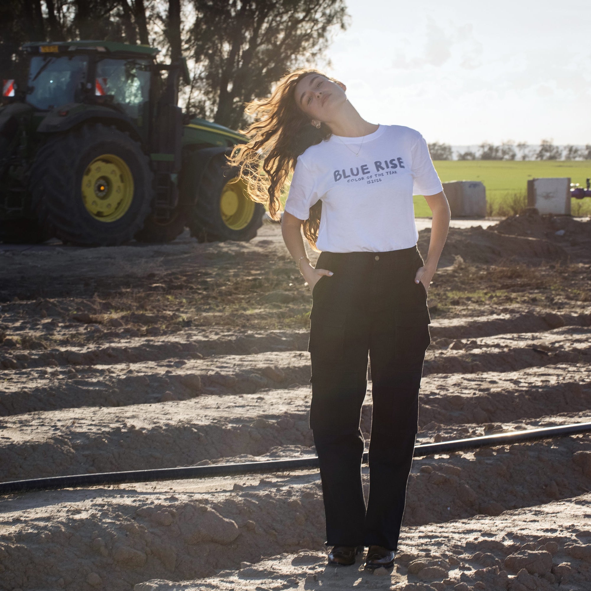 BLUE RISE T-SHIRT HOLYLAND CIVILIANS IL