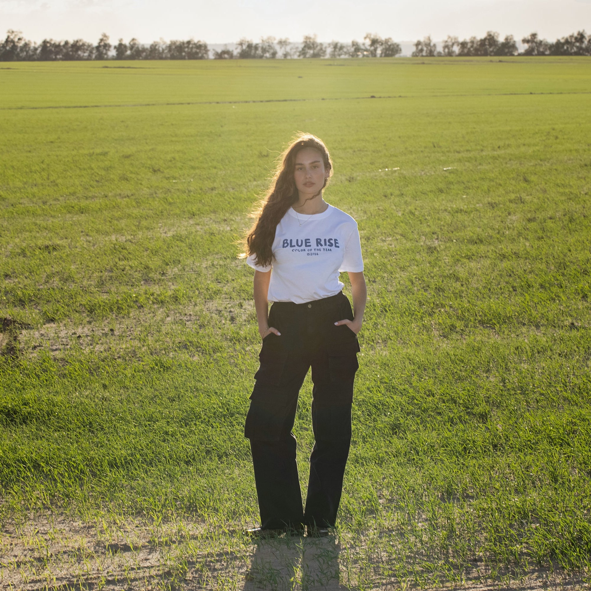 BLUE RISE T-SHIRT HOLYLAND CIVILIANS IL