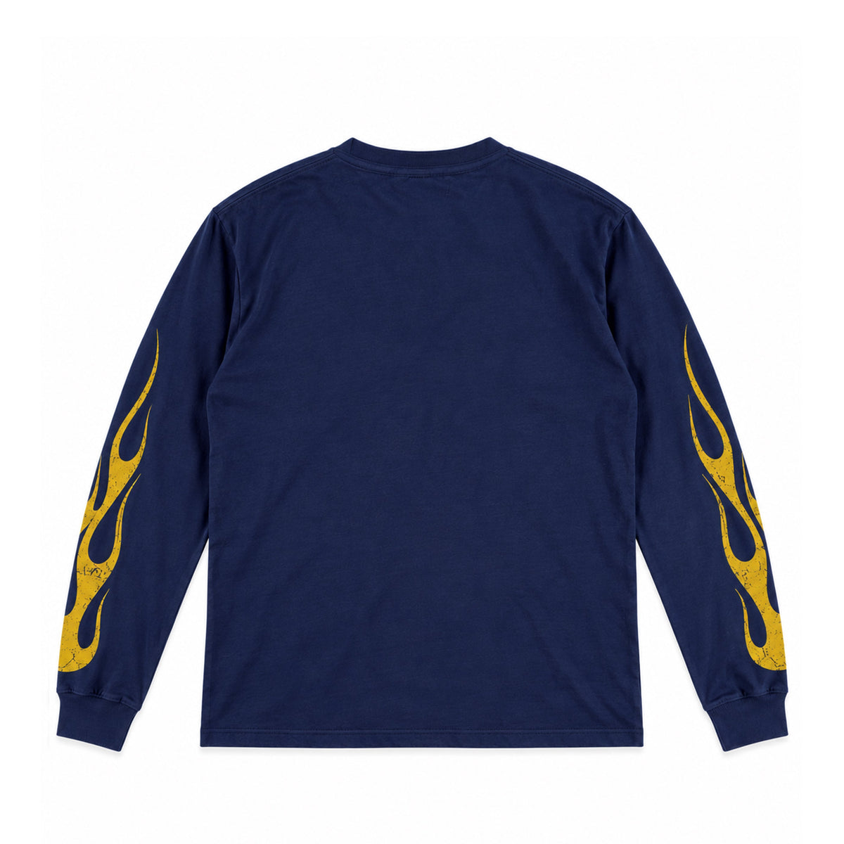 FLAME NAVY LONG SLEEVE T HOLYLAND CIVILIANS