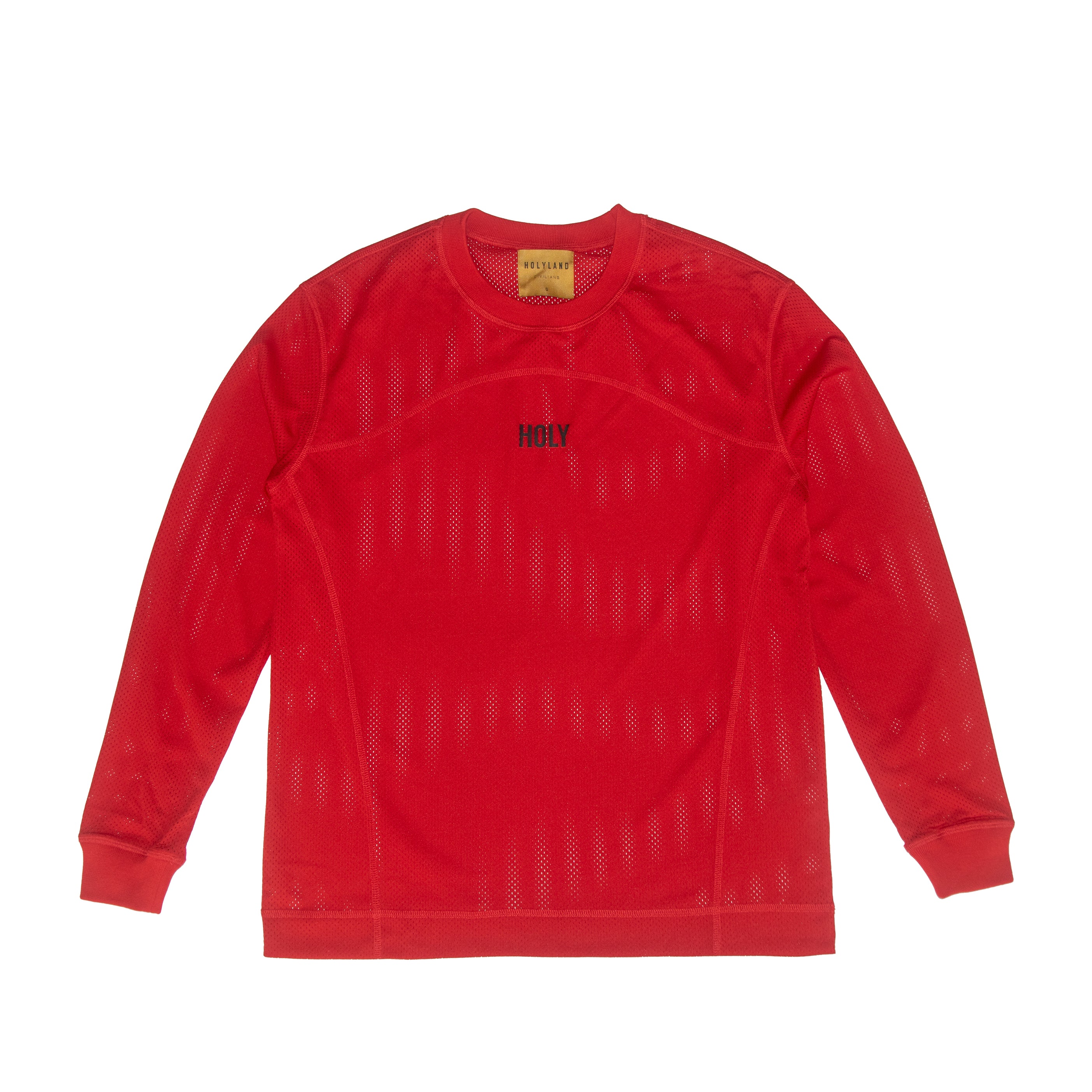 LOGO PERFORATED LONG SLEEVE T-SHIRT (Copy) HOLYLAND CIVILIANS IL