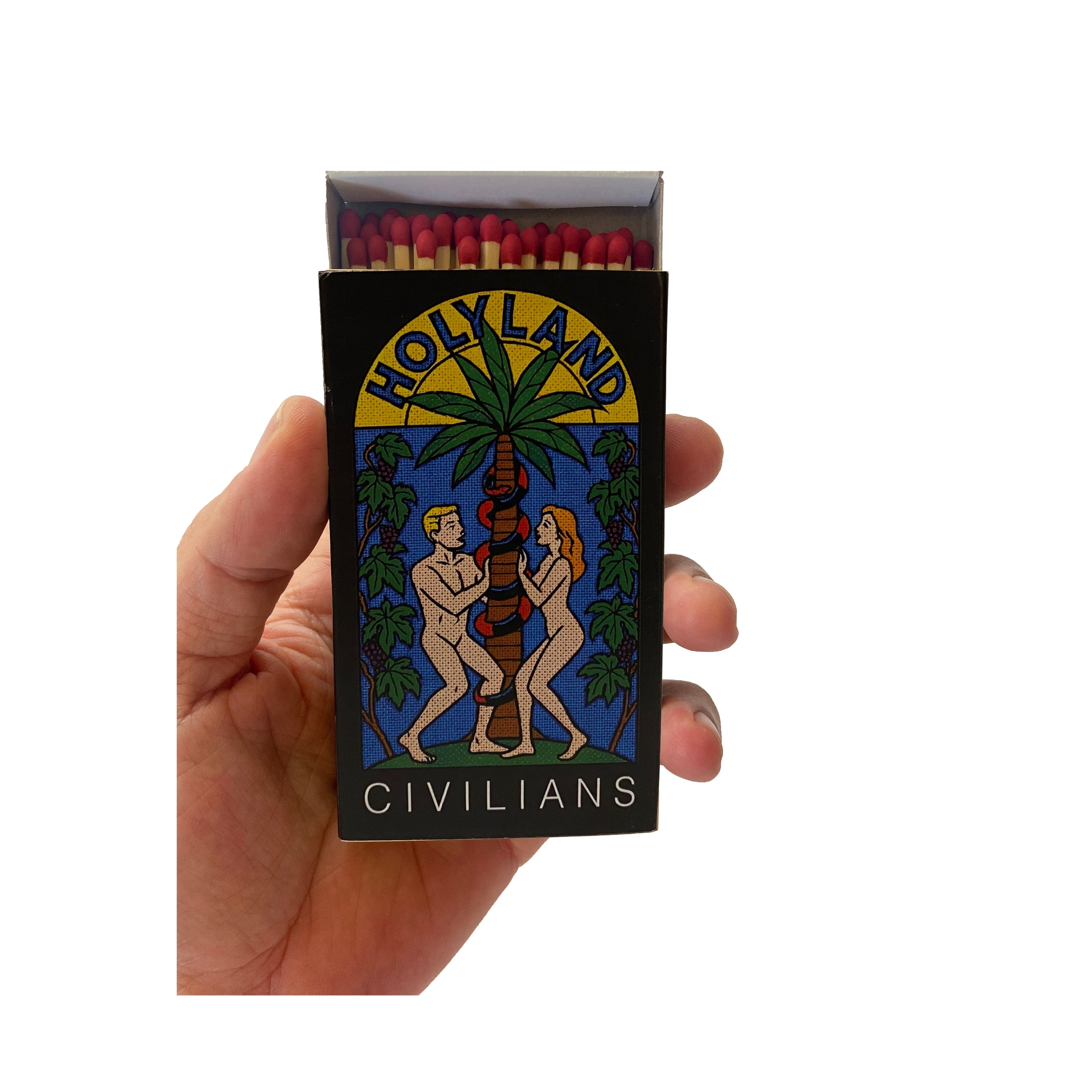 ADAM & EVE XL MATCHBOX HOLYLAND CIVILIANS IL