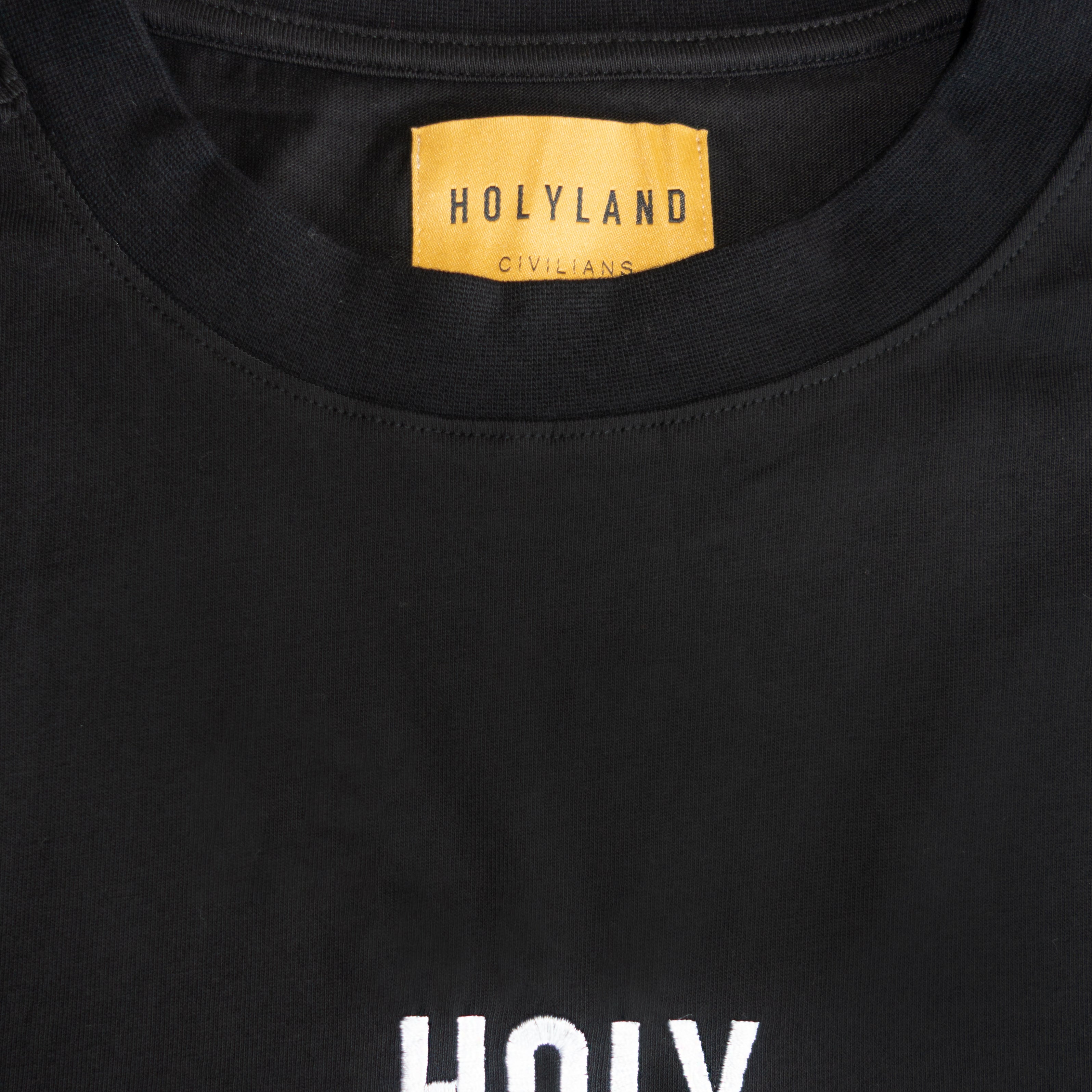 HOLY EMBROIDERED CLASSIC T-SHIRT HOLYLAND CIVILIANS IL