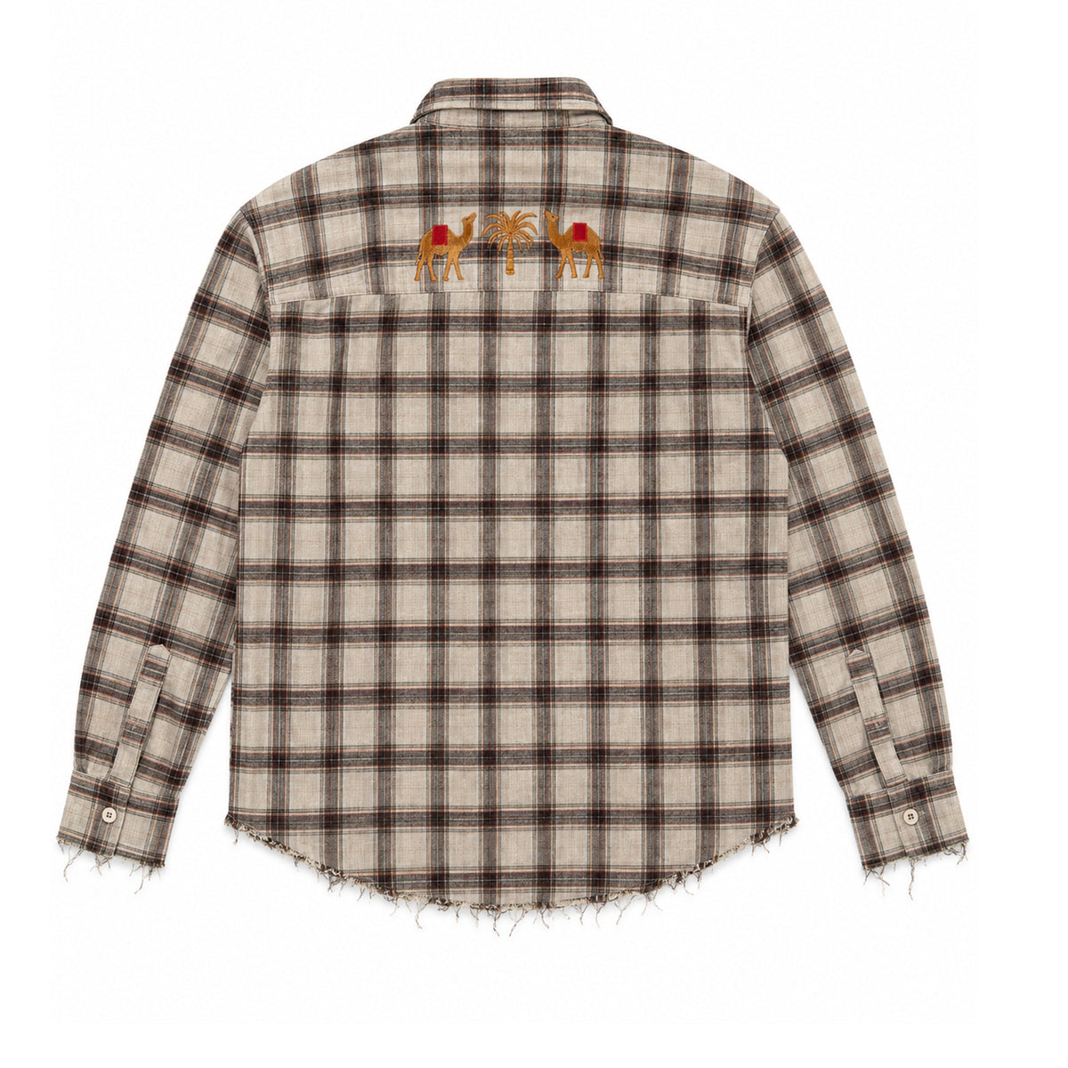 PLAID BUTTON SHIRT HOLYLAND CIVILIANS