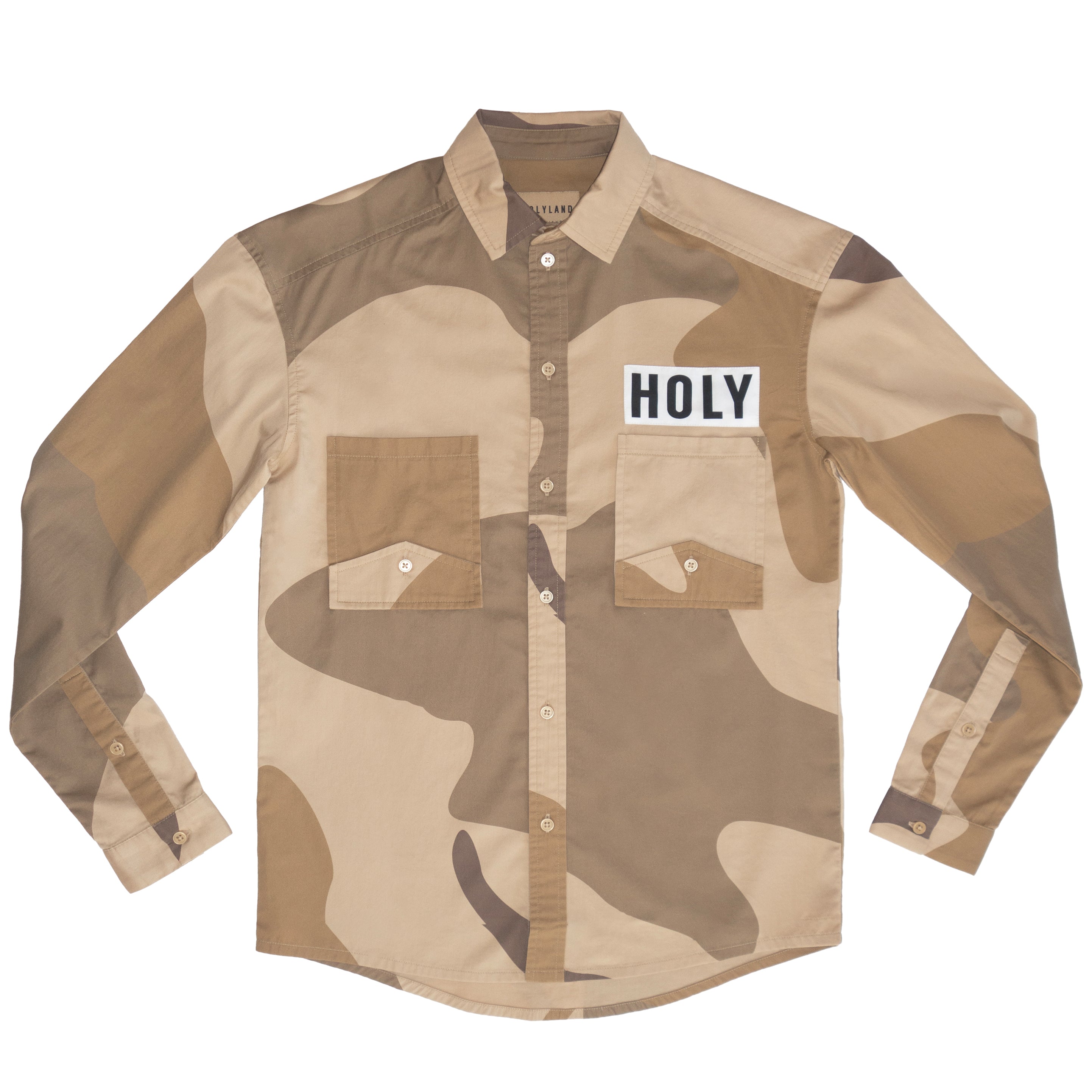 RITUAL COTTON LS BUTTON-DOWN SHIRT HOLYLAND CIVILIANS IL