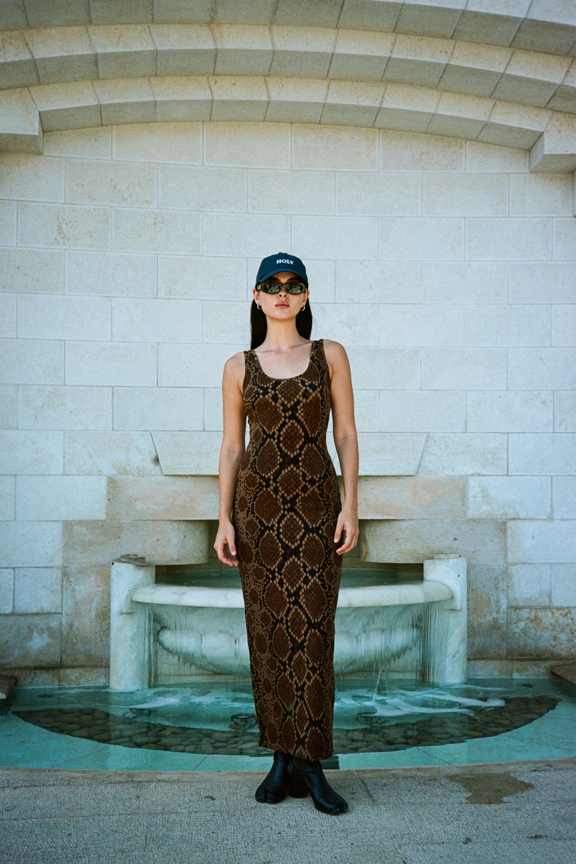 SNAKE RIB DRESS HOLYLAND CIVILIANS