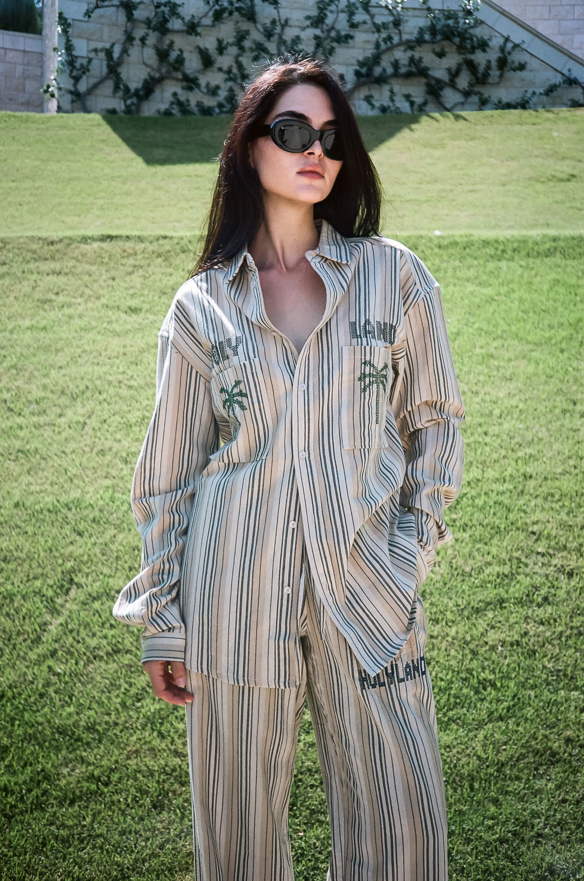 JOSEPH COTTON EMBROIDERY BUTTON SHIRT (Copy) HOLYLAND CIVILIANS