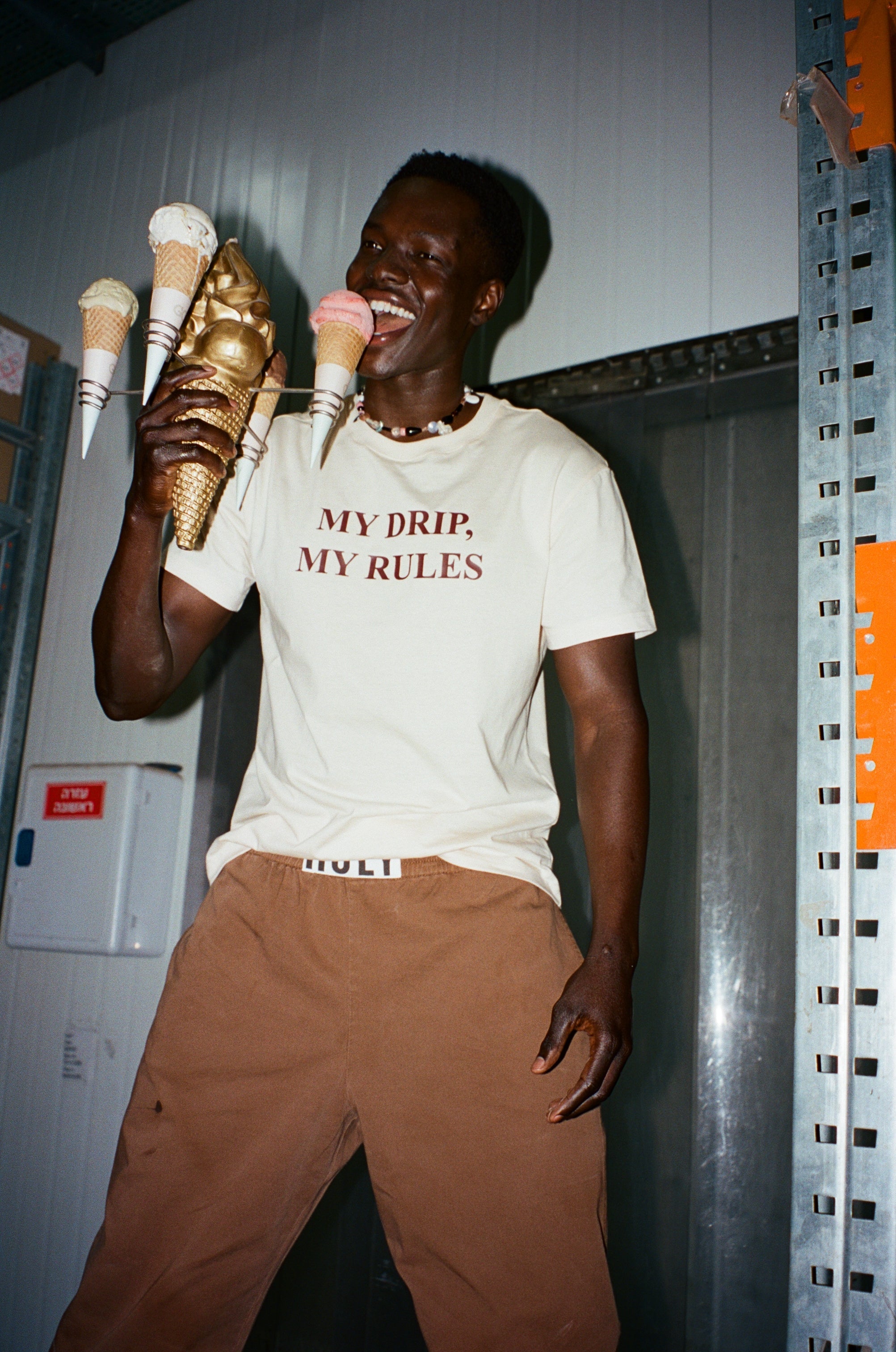 MY DRIP, MY RULES T-SHIRT GOLDA