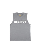 BELIEVE SLEEVELESS TEE HOLYLAND CIVILIANS IL