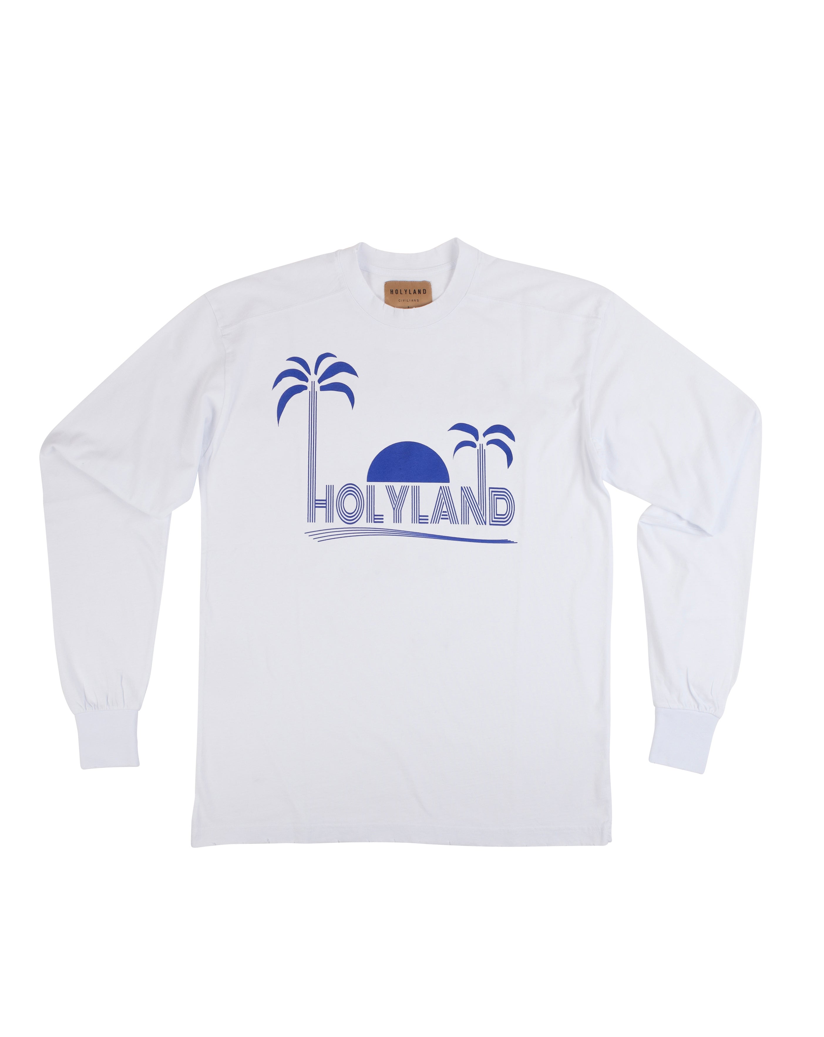 BLUE CITY LONG SLEEVE T HOLYLAND CIVILIANS IL