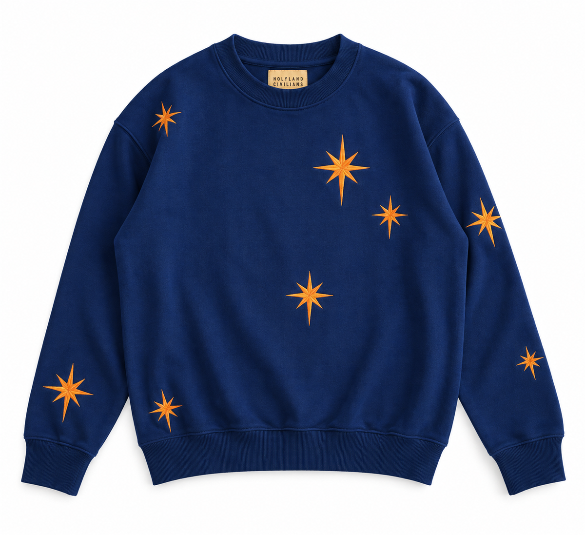 STARS TERRY CREWNECK HOLYLAND CIVILIANS