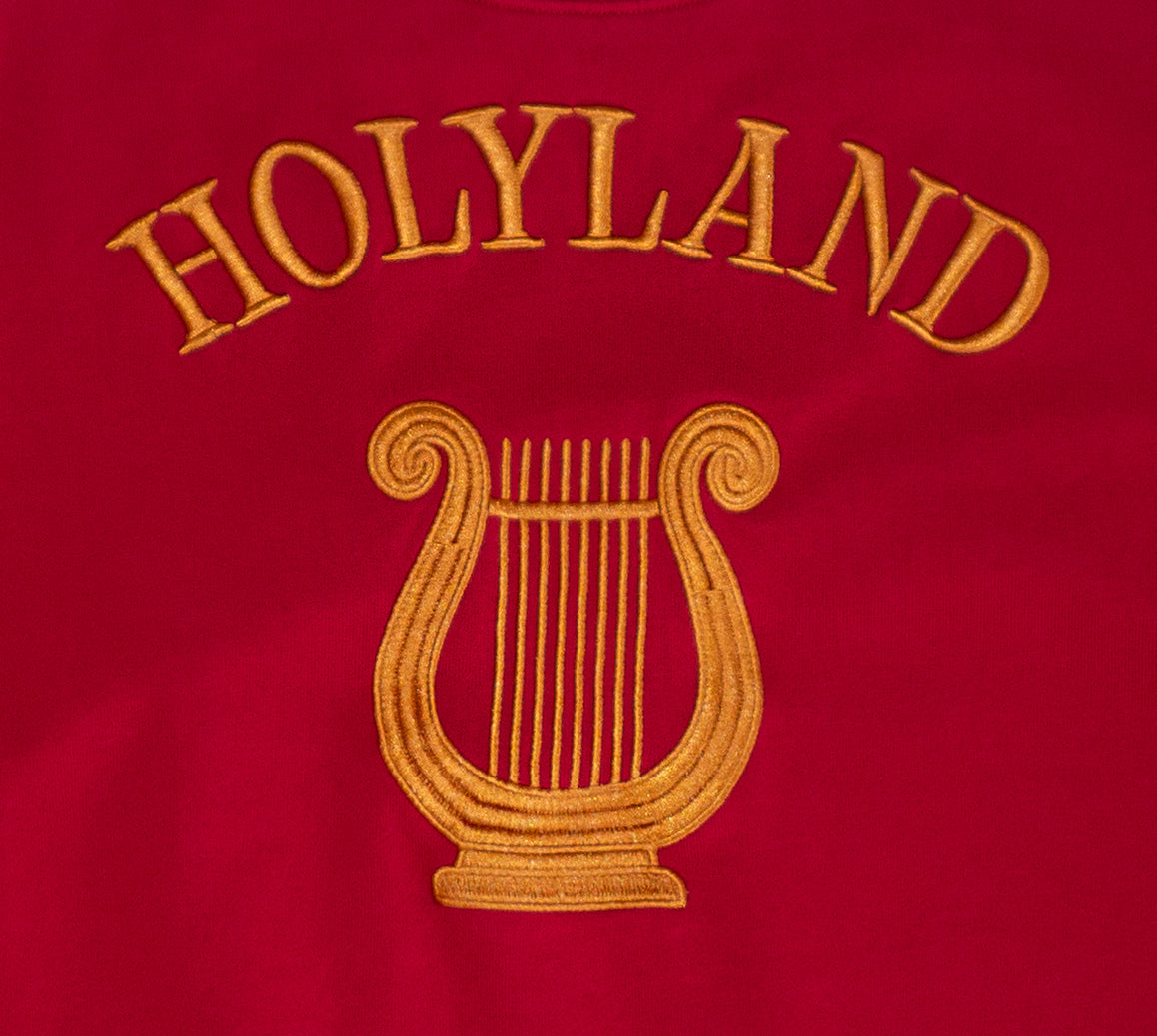DAVID'S HARP TERRY CREWNECK HOLYLAND CIVILIANS