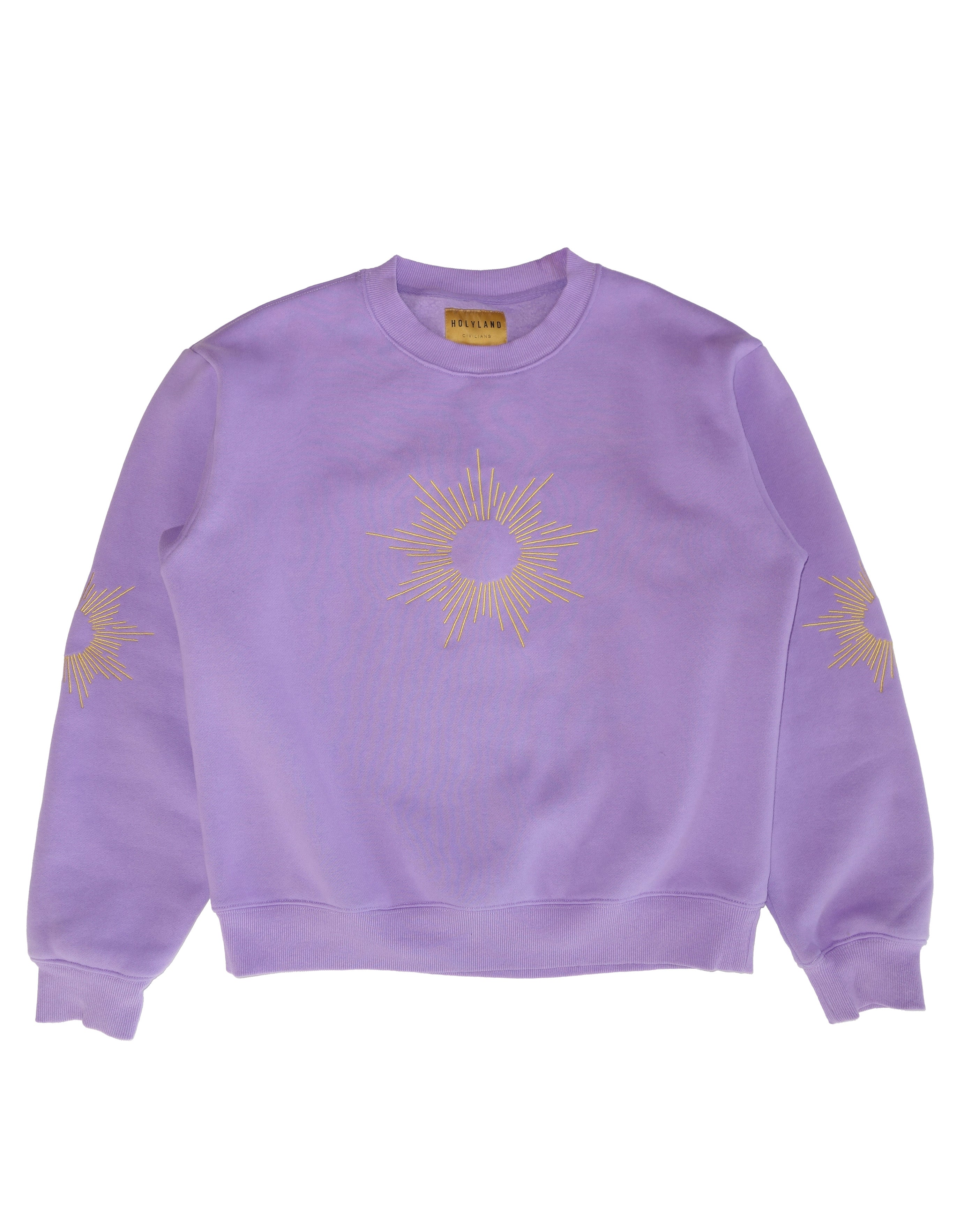 HALO EMBROIDERED FLEECE CREWNECK HOLYLAND CIVILIANS IL