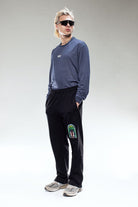 ADAM EVE EMBROIDERY WIDE TERRY SWEATPANTS HOLYLAND CIVILIANS