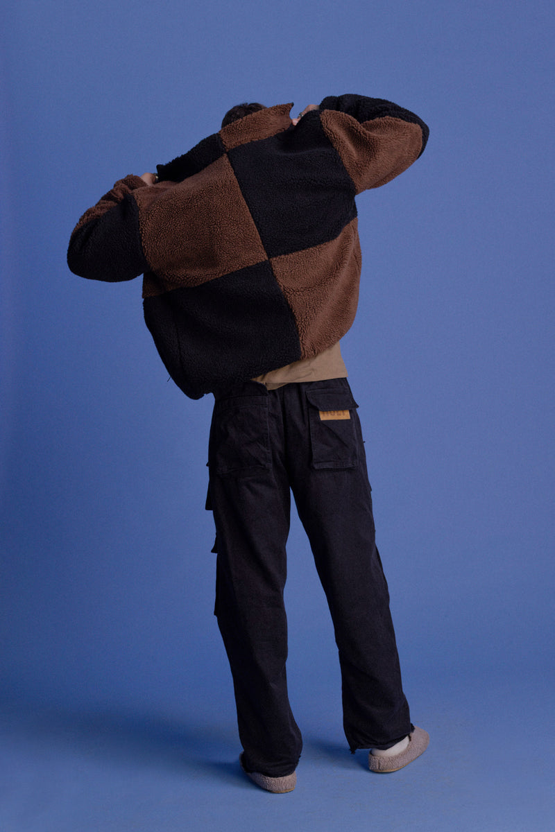 HOLYLAND REVERSIBLE SHERPA JACKET HOLYLAND CIVILIANS IL