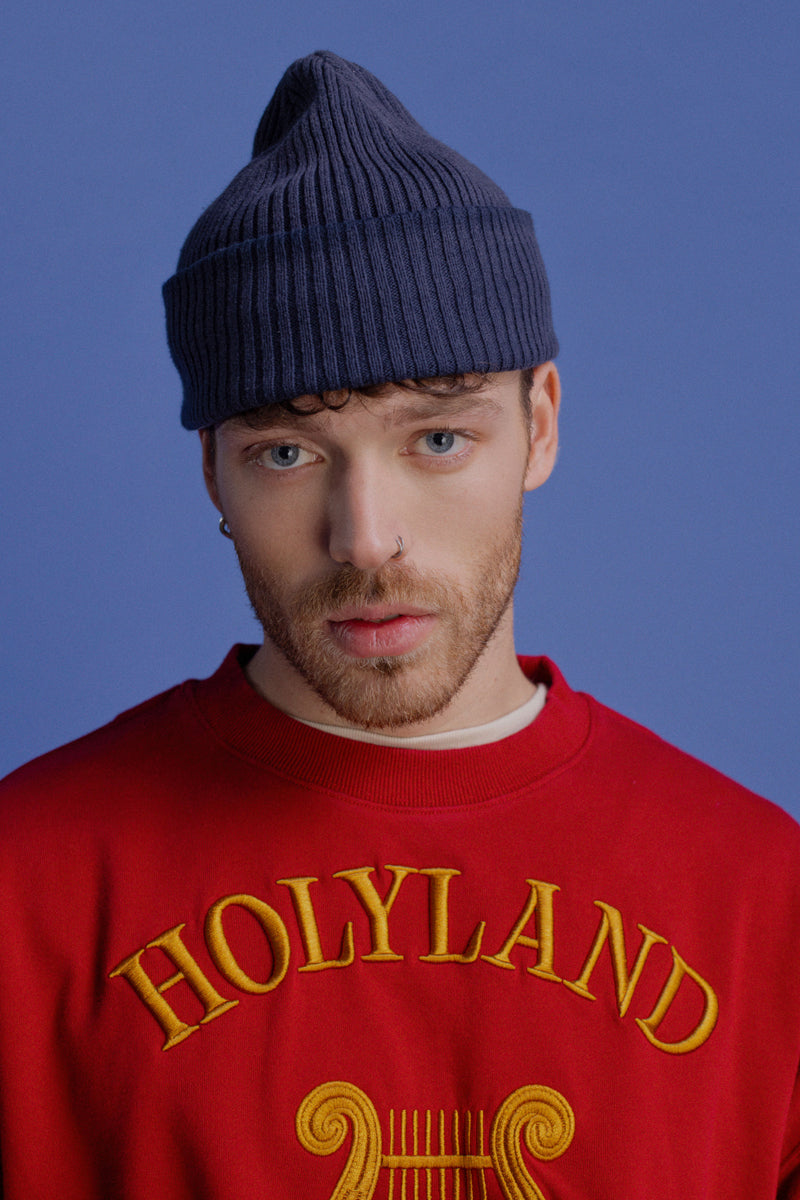 DAVID'S HARP TERRY CREWNECK HOLYLAND CIVILIANS