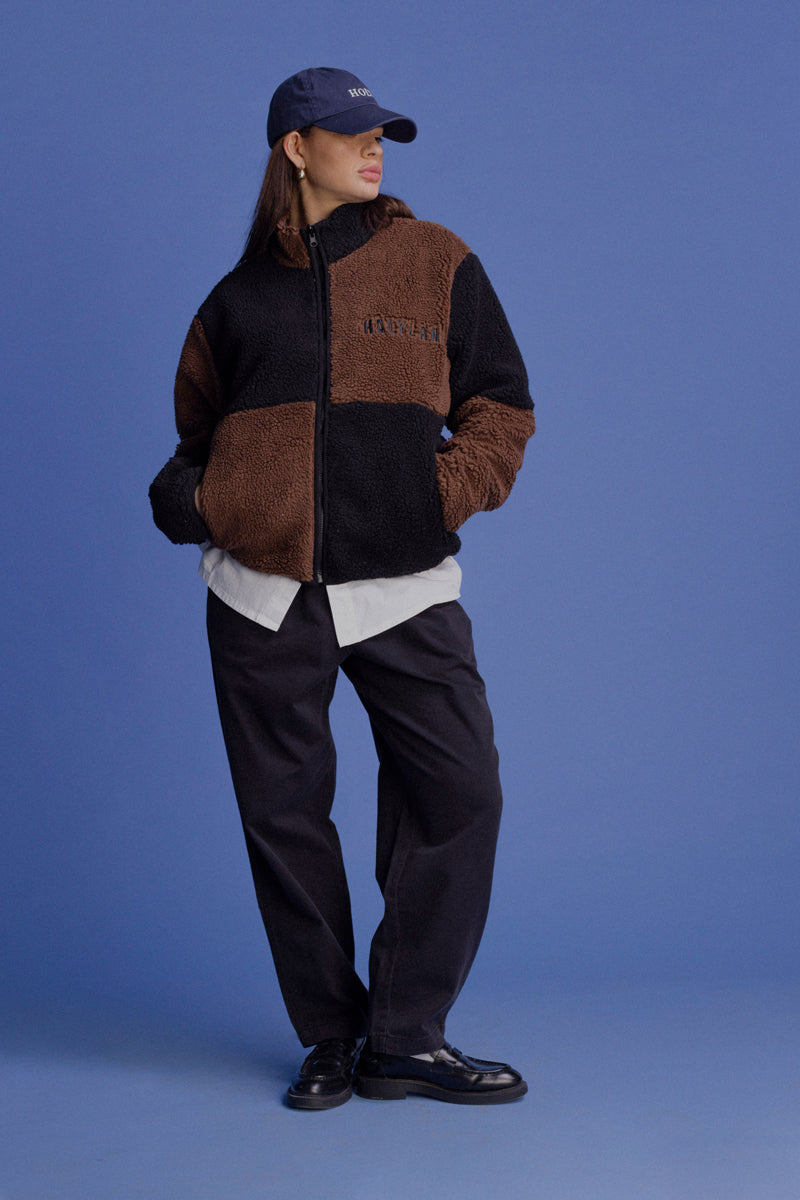 HOLYLAND REVERSIBLE SHERPA JACKET HOLYLAND CIVILIANS IL