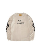 GET NAKED LONG SLEEVE T-SHIRT HOLYLAND CIVILIANS IL
