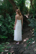 HYENA RESORT MAXI SLIP DRESS WHITE HOLYLAND CIVILIANS