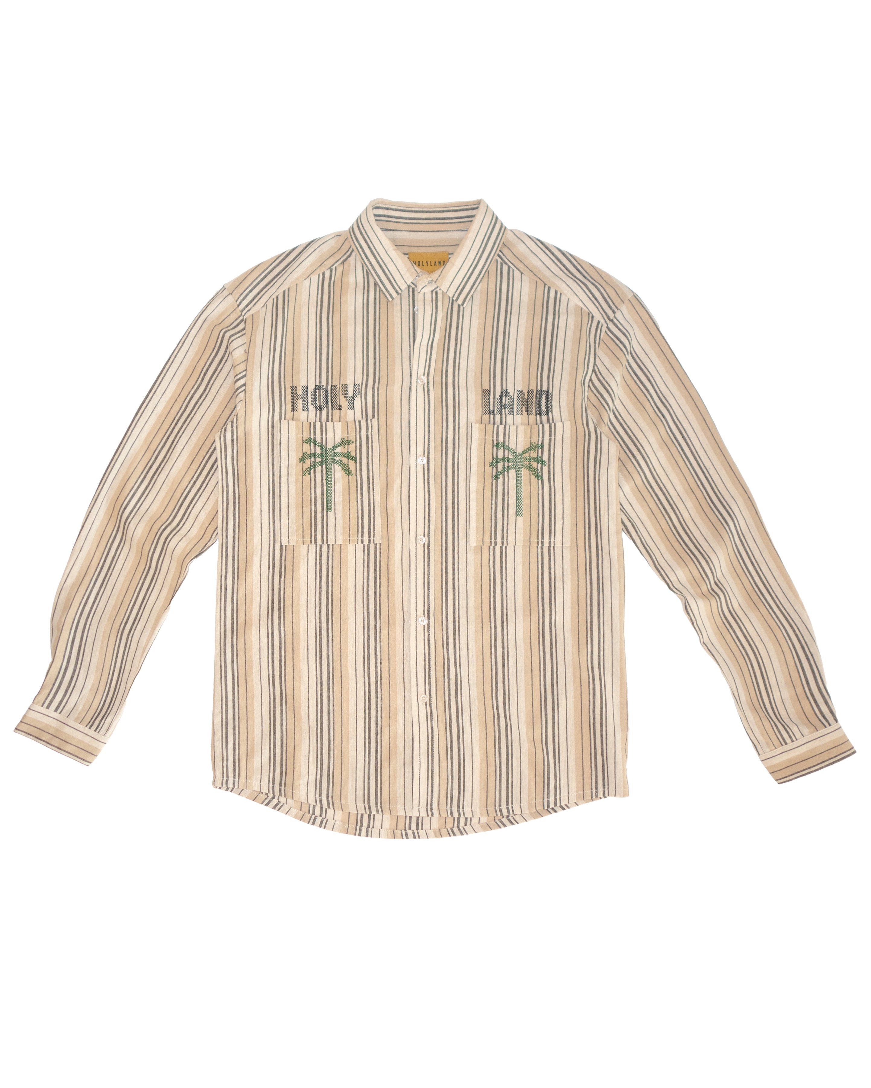 JOSEPH COTTON EMBROIDERY BUTTON SHIRT HOLYLAND CIVILIANS