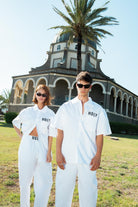 RITUAL COTTON BUTTON-DOWN SHIRT HOLYLAND CIVILIANS IL