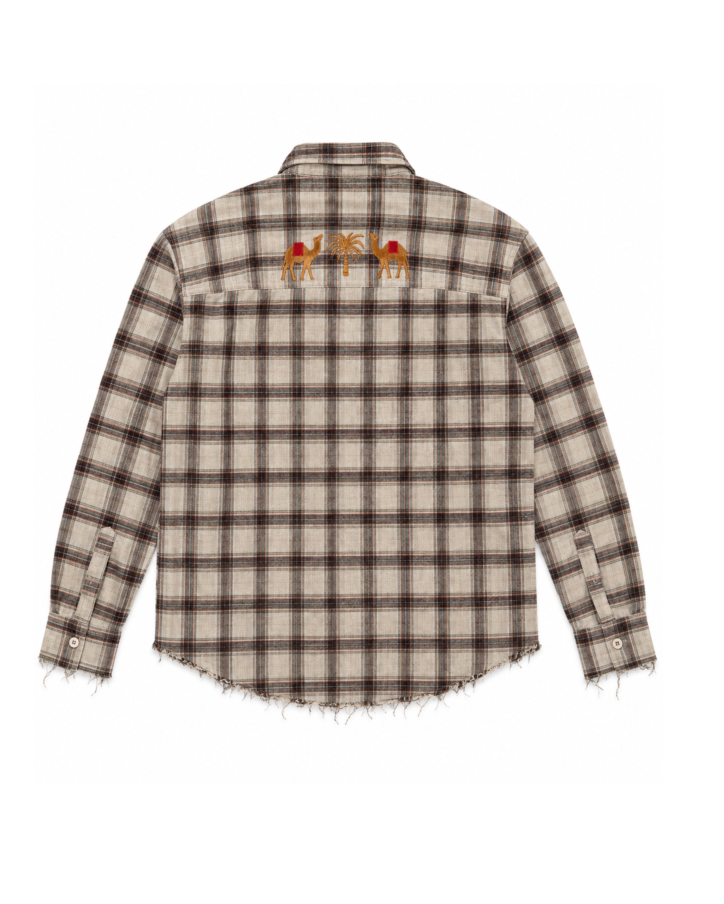 PLAID BUTTON SHIRT HOLYLAND CIVILIANS