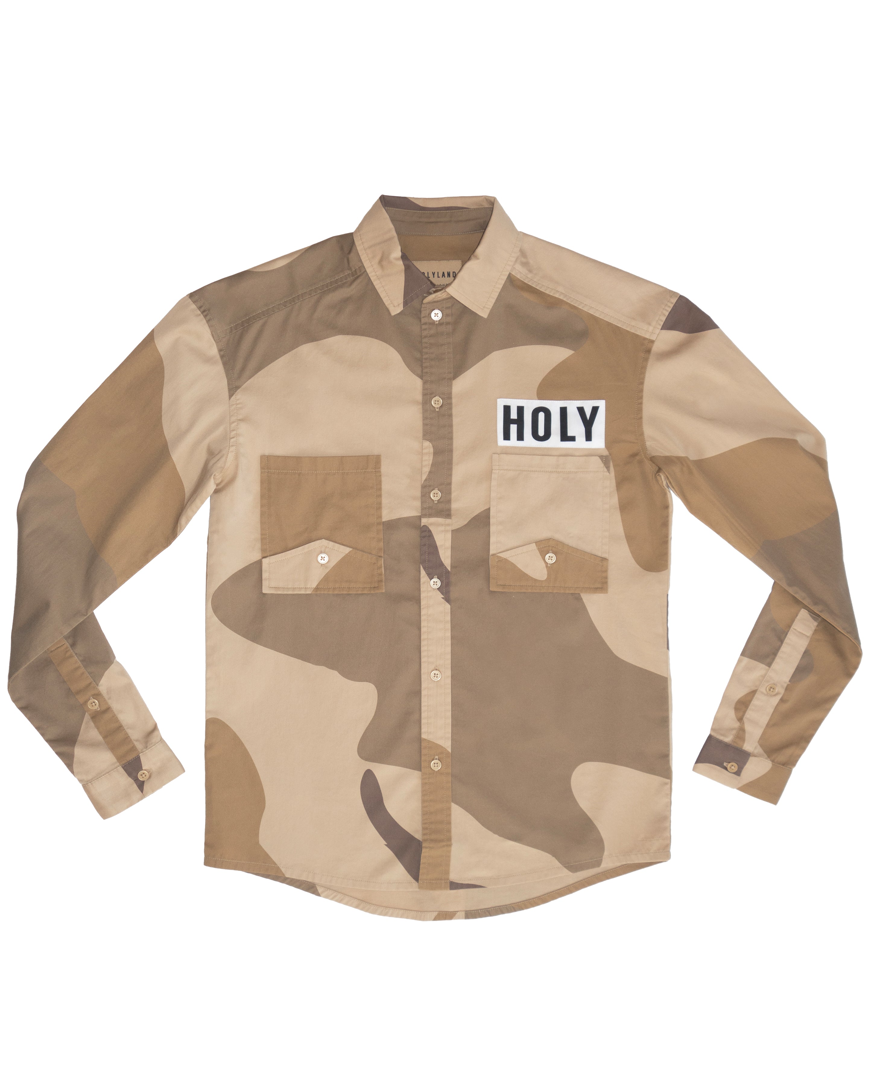 RITUAL COTTON LS BUTTON-DOWN SHIRT HOLYLAND CIVILIANS IL